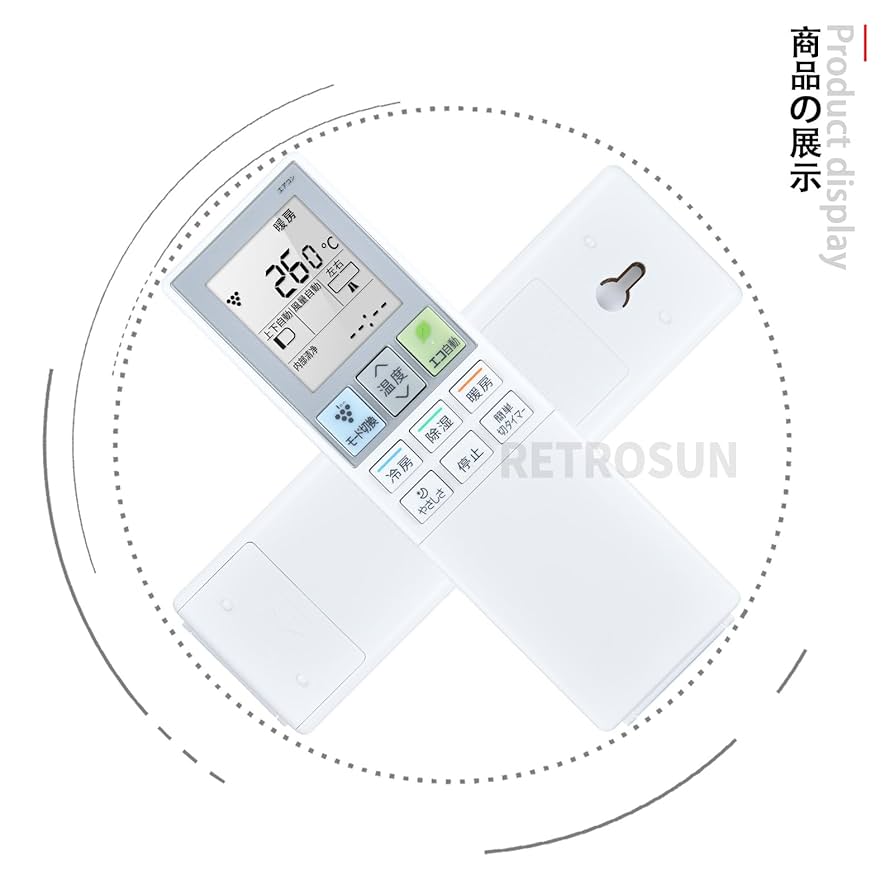 シャープ エアコン用リモコン(2056380911)[適合機種]AY-F22X-W　AY-F25X-W　AY-F28X-W　AY-F36X-W　AY-F36X2-W　AY-F40X2-W　AY-F56X2-W　AY-F63 2zzhgl6 Amazon.co.jp: AVTVA エアコン代用リモコン replace for B059JB